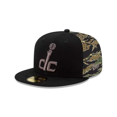 Sapca New Era Washington Wizards NBA Camo Panel 59FIFTY Fitted - Negrii